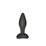 Silicone Anal Plug Small Black - Afbeelding 3