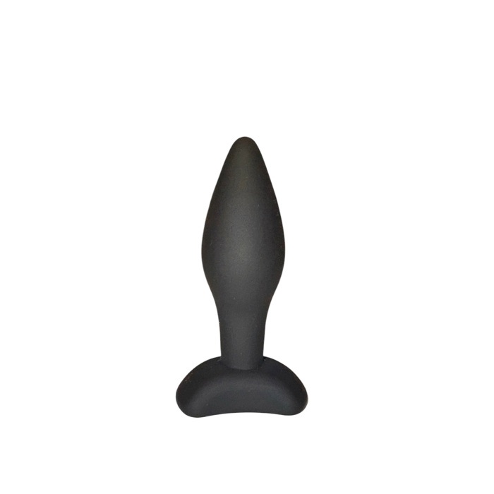 Silicone Anal Plug Small Black - Afbeelding 3