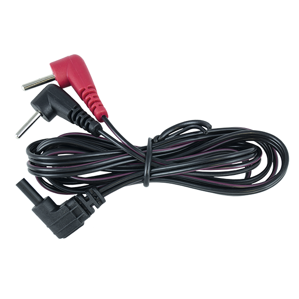 em2212-_90_degree_right_angle_cable-_main_cable_image ElectraStim Cable with 90 Degree Plugs - Afbeelding 1