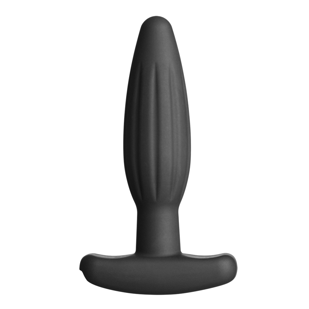 em3105-rocker-small-side Rocker Silicone Noir Butt Plug - Small - Afbeelding 1