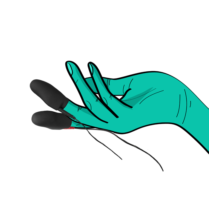 Explorer Silicone Noir Finger Toy - Afbeelding 5