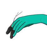 Explorer Silicone Noir Finger Toy - Afbeelding 6