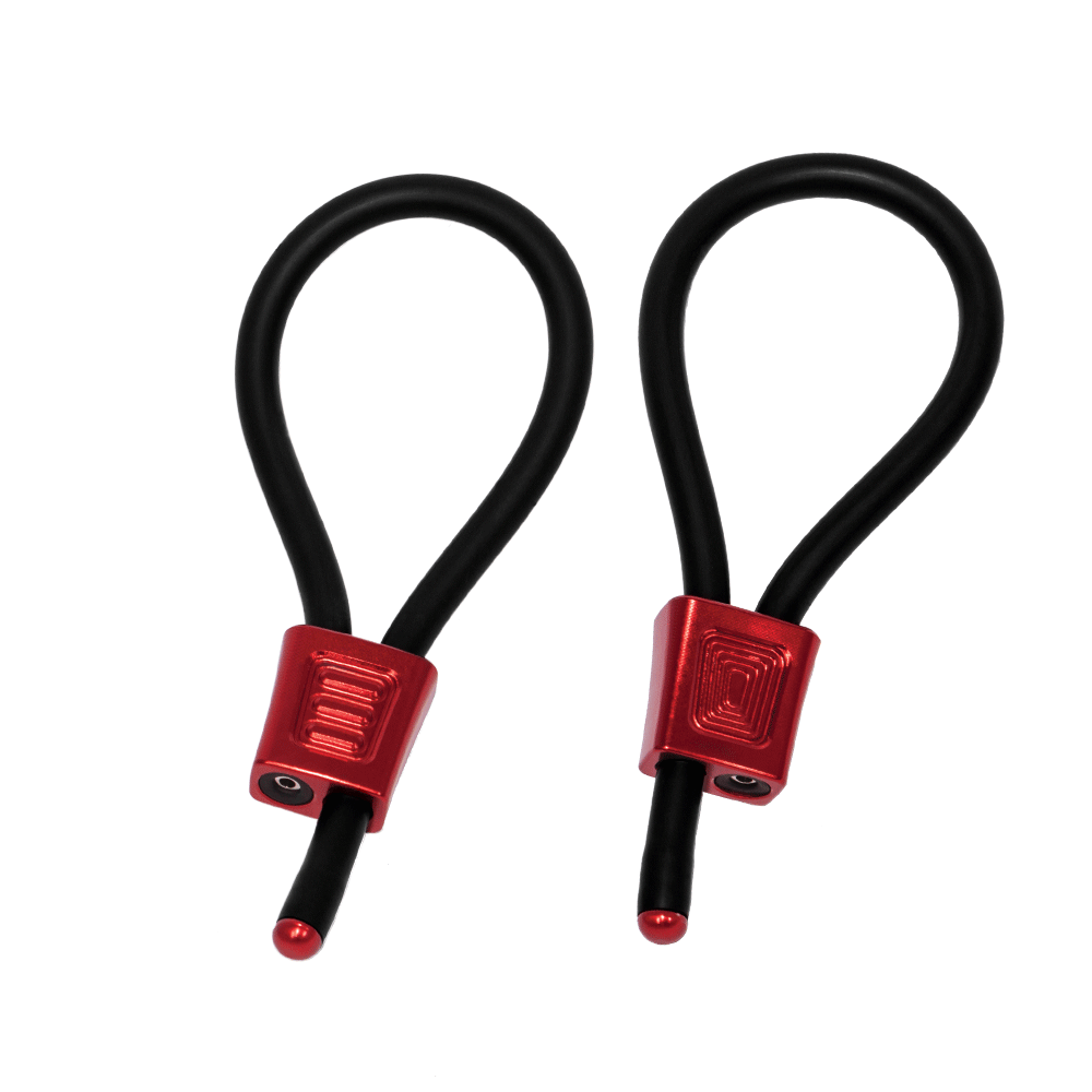 em3156-redloopspair Prestige ElectraLoops Red - Afbeelding 1