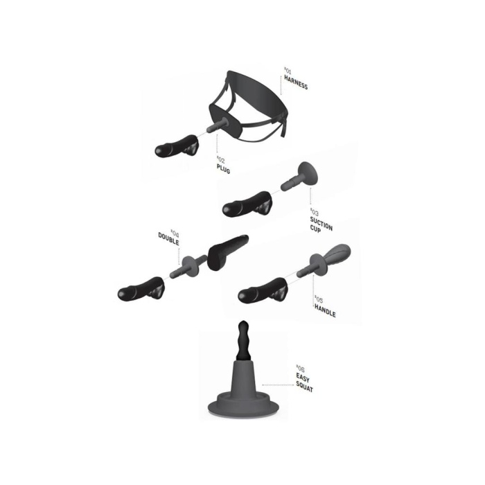 HUNG System Poignee / Handle Black - Afbeelding 3