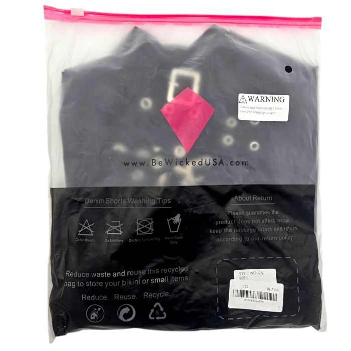 Feel The Vibe Shorts - BLK / L - Afbeelding 6