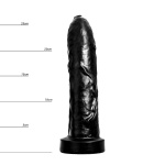 Hung System Uncut Black Dildo - Afbeelding 2