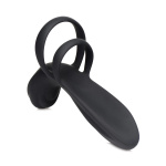 Silicone Vibrating Girth Enhancer w/ Remote Control