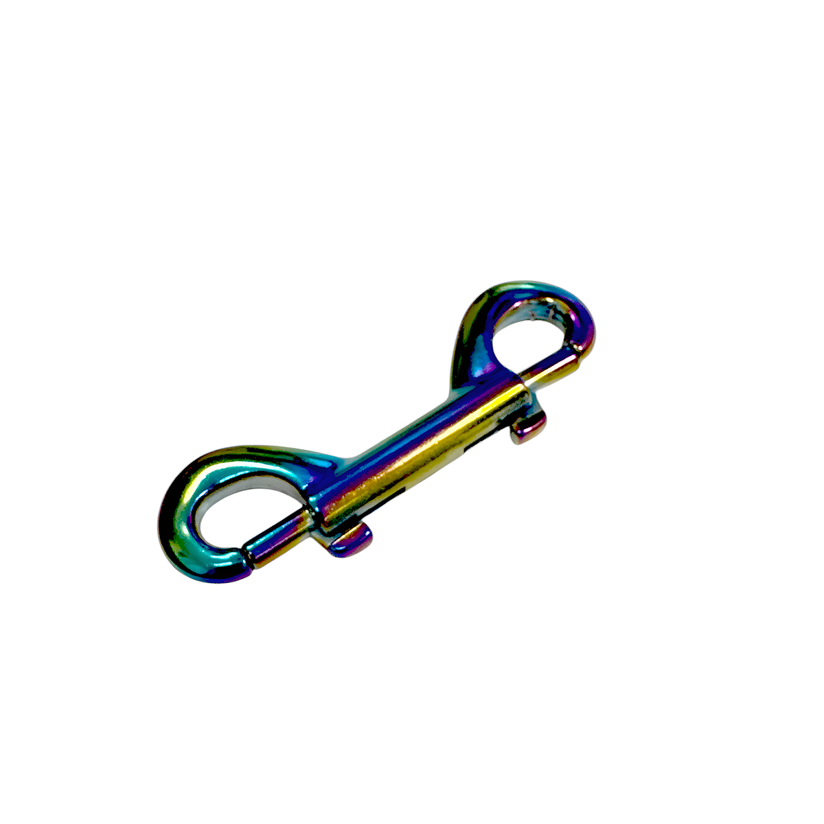 opr-2050066-01 Double Snap Hook Rainbow - Afbeelding 1
