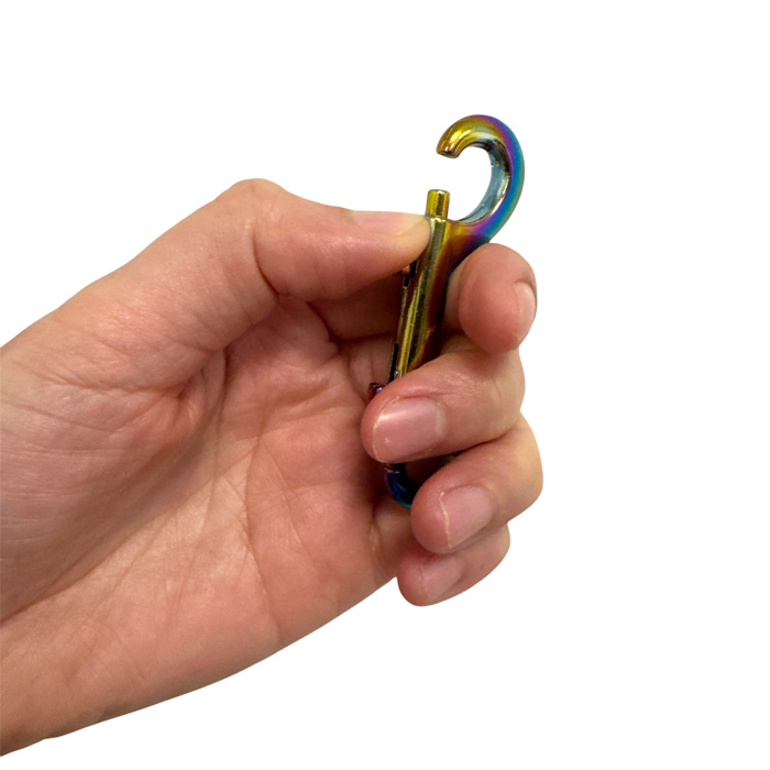 Double Snap Hook Rainbow - Afbeelding 4