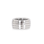 Fancy Steel Donut Cockring 40 mm - Afbeelding 2