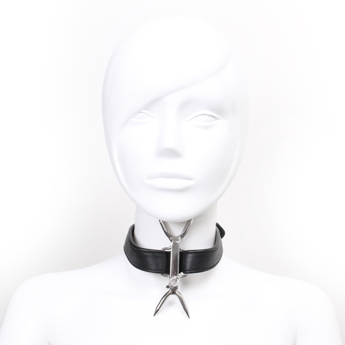 Adjustable Double Neck Collar with Pins - Afbeelding 3