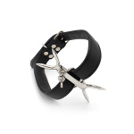 Adjustable Double Neck Collar with Pins - Afbeelding 4