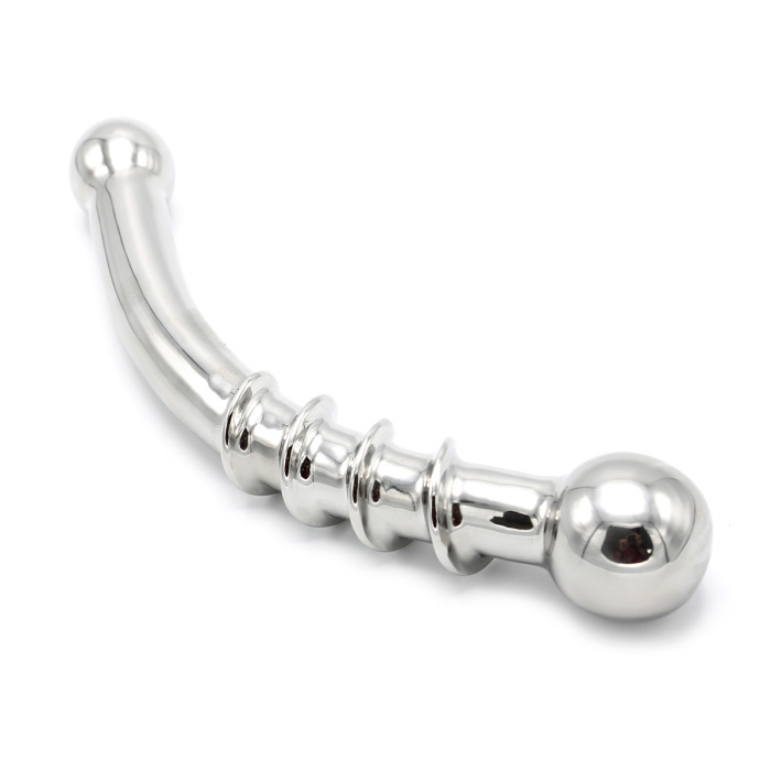 Curve Steel Dildo Twisted - Afbeelding 9
