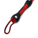 Red Leather Sultan Whip - Afbeelding 5