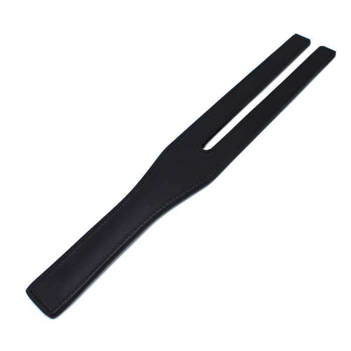 Black Leather Y-Split Paddle - Afbeelding 3