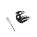 Steel Jaw Lock With Black Elastic Coating - Afbeelding 9