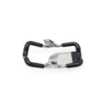 Steel Jaw Lock With Black Elastic Coating - Afbeelding 5