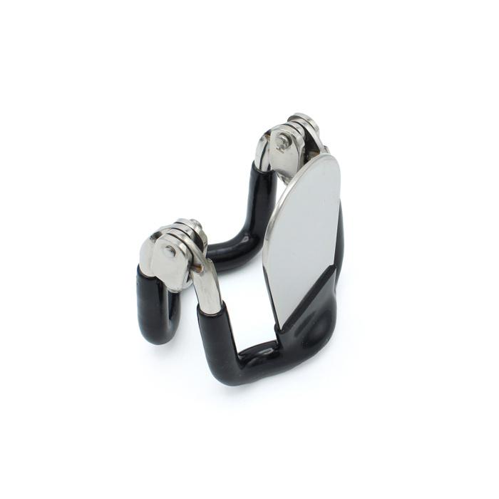 Steel Jaw Lock With Black Elastic Coating - Afbeelding 2
