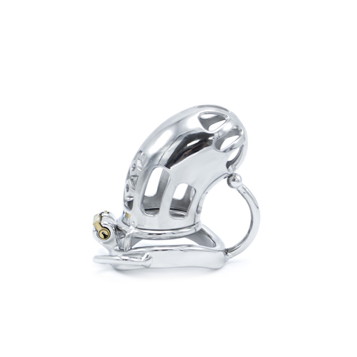 Belted Chastity Device with Ball Divider - Afbeelding 8