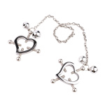 Heart-Shaped Nipple Clamps Tinkling Bells - Afbeelding 5