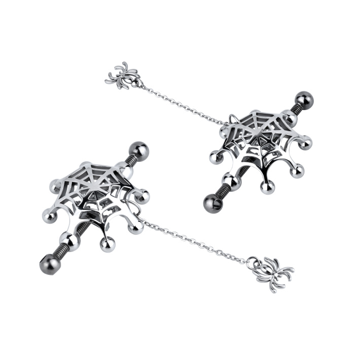 Spider Web & Chain Nipple Clamps - Afbeelding 5