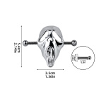 Ghostface Mask Nipple Clamps - Afbeelding 11