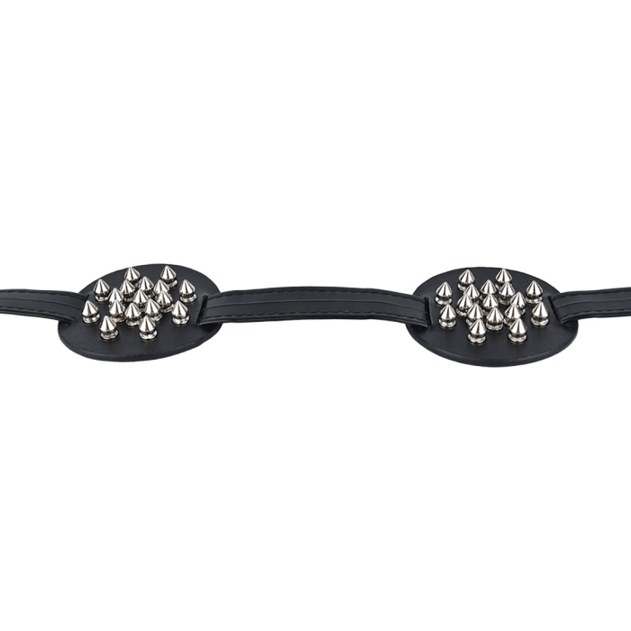 Spiked Breast Binder with Closed-Center Sharp Spikes - Afbeelding 10