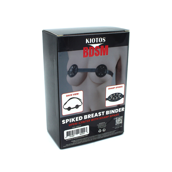 Spiked Breast Binder with Open-Center Sharp Spikes - Afbeelding 13