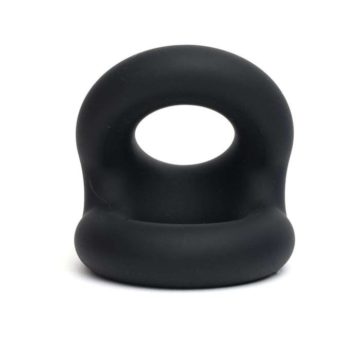 Liquid Silicone Rugby Ring - Black - Afbeelding 3