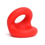 Liquid Silicone Rugby Ring - Red - Afbeelding 2