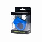 Liquid Silicone Cock Chute - Blue - Afbeelding 7