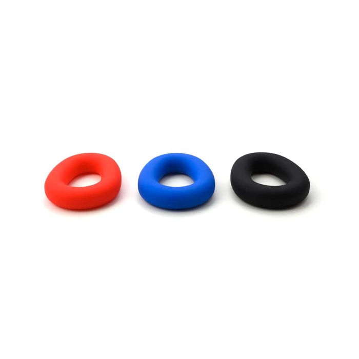 Liquid Silicone Hero Ring - Black - Afbeelding 5
