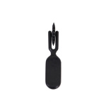 Plastic Mini Pinwheel Black - Afbeelding 4
