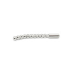 Solid Penis Plug Beaded Curved 10 mm - Afbeelding 2