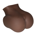 Masturbator Large Black Double Hole (XL) - Afbeelding 7