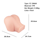 Masturbator Large Flesh Double Hole (XL) - Afbeelding 8