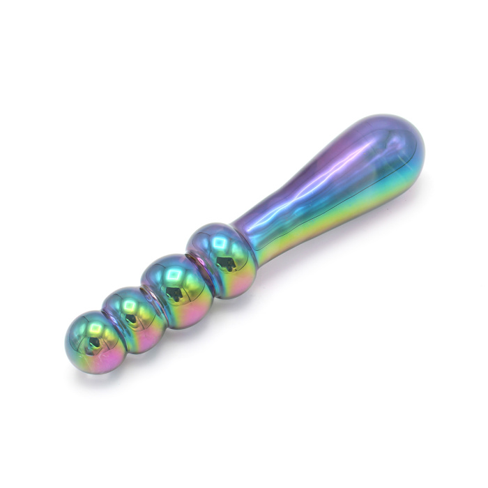 Glass Dildo Beads - Rainbow - Afbeelding 2
