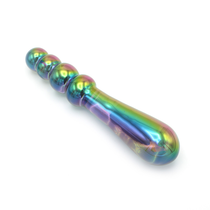 Glass Dildo Beads - Rainbow - Afbeelding 3