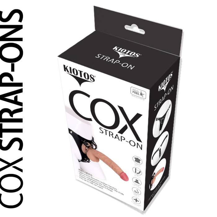 Kiotos COX Strap-On + Dildo Flesh 008 - Afbeelding 5