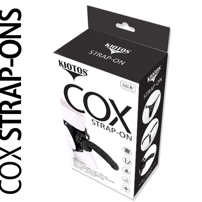 Kiotos COX Strap-On + Dildo Black 008 - Afbeelding 5
