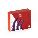 Dildos Set S/M/L Purple for Uiversal Harness - Afbeelding 7
