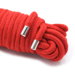 20 Meter BDSM Cotton Rope Red - Afbeelding 3
