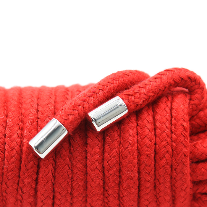 20 Meter BDSM Cotton Rope Red - Afbeelding 4