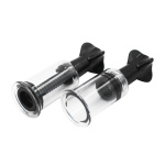2 Twist Cups Black S - 21 mm