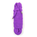 20 Meter BDSM Cotton Rope Purple - Afbeelding 2
