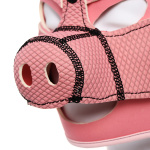 Neoprene Pink Pig BDSM Hood - Afbeelding 8