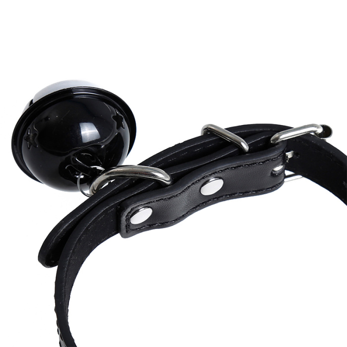 Collar with Bell PU-Leather - Afbeelding 4