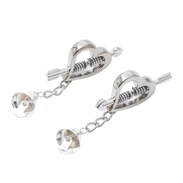 Heart Shaped Spring Nipple Clamps - Afbeelding 2