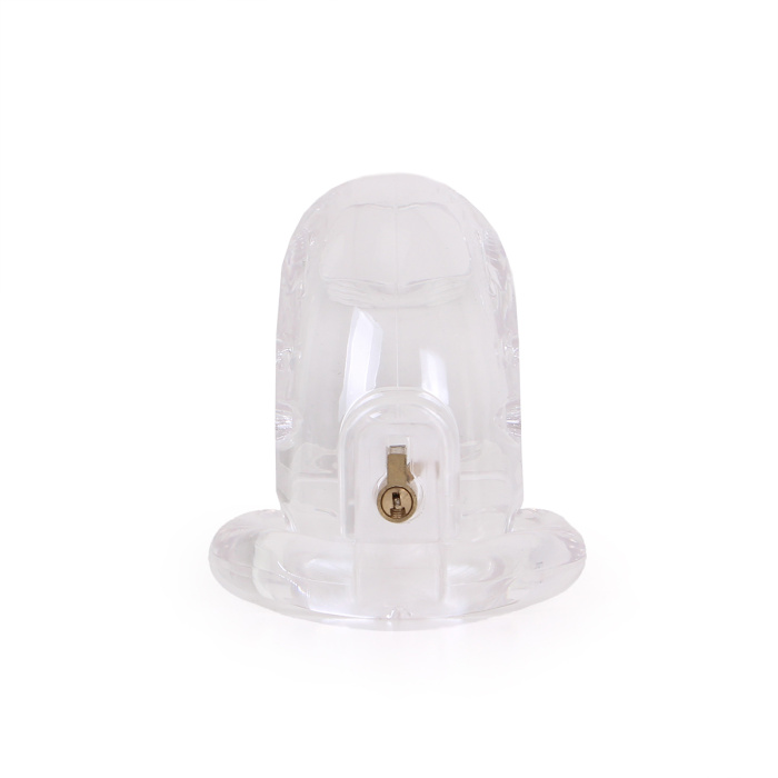Plastic Chastity Cage Clear - Afbeelding 3