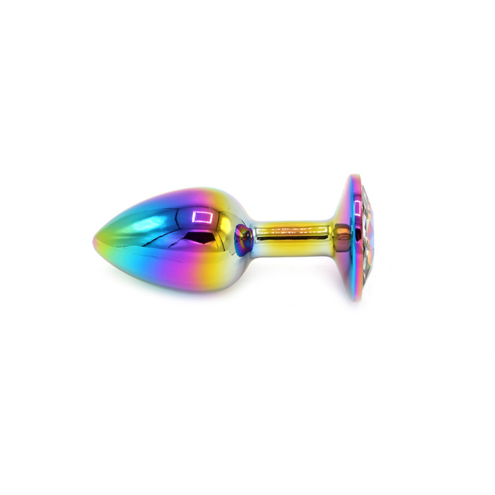 Rainbow Butplug with Gem S - Afbeelding 2
